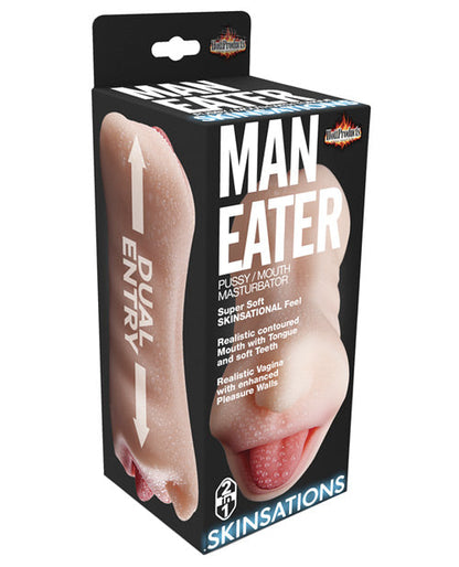 Skinsations Masturbador de Vagina/Boca Man Eater