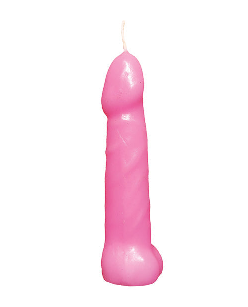 Bougies pour enterrement de vie de jeune fille (pack de 5 rose)