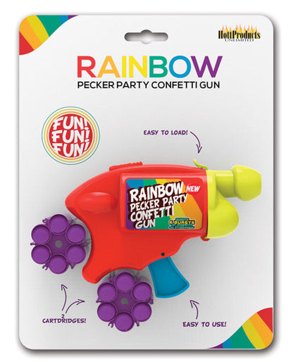 Pistola de Confeti Fiesta Pecker Arcoíris