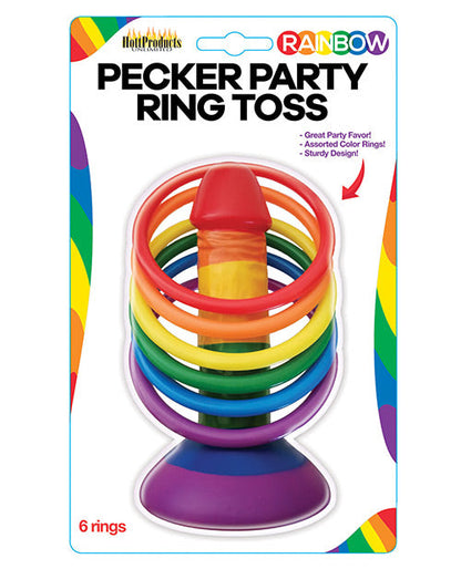 Lanzamiento de Anillos Fiesta Pecker Arcoíris