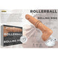 Réaliste Rollerball Dildo | Ventouse Pénis Dildo | Anneau Mobile Tige Pénis Gros Dildo