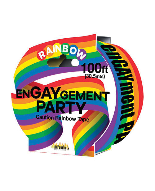 Ruban de signalisation arc-en-ciel « Engaygement »