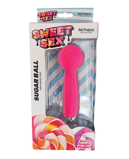 Mini-vibreur baguette Sweet Sex Sugar Ball - Magenta