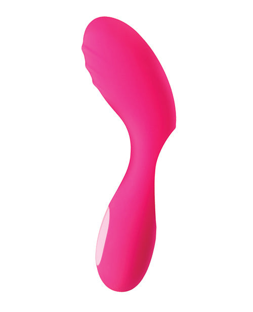 Dulce Sexo Dedo Adhesivo Vibrador de Dedo Flexible - Magenta