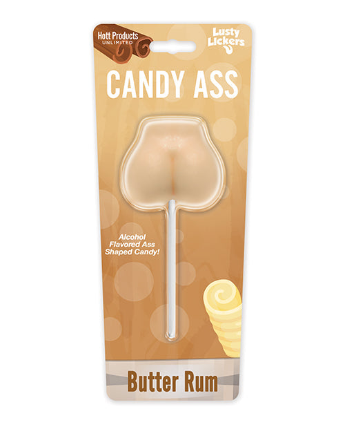 Piruletas de caramelo para el trasero - Ron con mantequilla