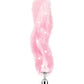 Plug anal en fausse fourrure lumineuse Foxy Tail - Rose