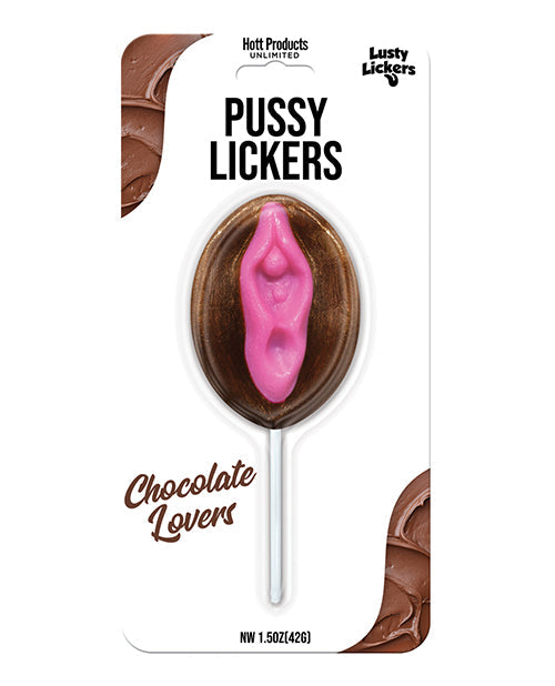 Lusty Lickers Pussy Pop - Amateurs de chocolat