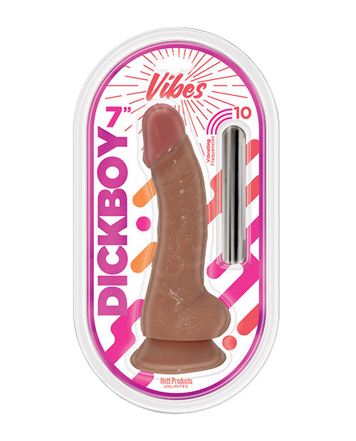 Dick Chico Caramelo Amantes Bala Vibratoria de 7"