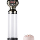 Godet de masturbation masculin type pipe Pompe à pénis agrandissante - Transparent