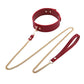 Kit de Contrainte en Cuir Luxueux Kinky Play Box Federico - Rouge