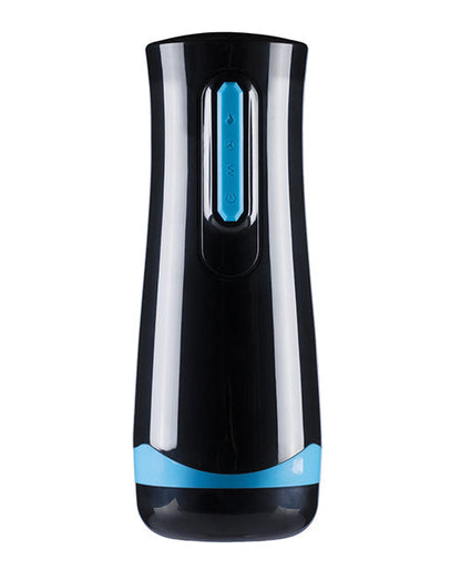 Masturbateur Masculin Automatique Haven Avec Manchon de Pénétration Aspirant - Noir