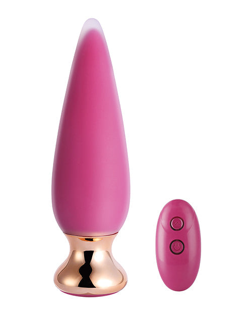 Doro Plus Plug Anal Vibrant Télécommandé - Rose