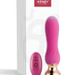 Pink Holic Vibrador anal curvo a control remoto