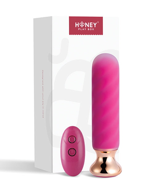 Rose Twister Vibrateur anal télécommandé mains libres