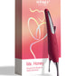 Vibromasseur clitoridien et stimulateur de mamelons Ms. Honey Pinpoint - Rouge Vin