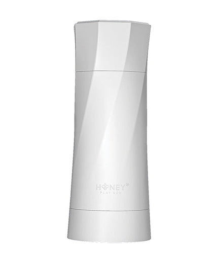 Masturbateur oral vibrant et aspirant Sky Intense - Blanc