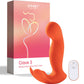 Vibromasseur point G Crave 3 avec tête rotative - Orange
