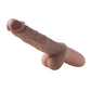 Cannon 10" Dildo grande | Máquina sexual de mano vibradora con dildo | Dildo rotatorio de empuje ligero