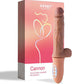 Cannon 10" Dildo grande | Máquina sexual de mano vibradora con dildo | Dildo rotatorio de empuje ligero