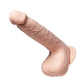 Vibromasseur Luis contrôlé par application | Godemichet réaliste couleur ivoire | Grand godemichet de 21,5 cm | Godemichet vibrant et propulsant