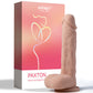 Vibromasseur Paxton contrôlé par application | Grand gode de 21,5 cm | Godemichet vibrant ivoire | Meilleur vibromasseur pour femmes