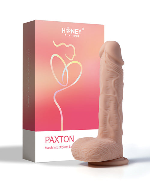 Vibromasseur Paxton contrôlé par application | Grand gode de 21,5 cm | Godemichet vibrant ivoire | Meilleur vibromasseur pour femmes