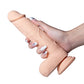 Vibromasseur Paxton contrôlé par application | Grand gode de 21,5 cm | Godemichet vibrant ivoire | Meilleur vibromasseur pour femmes