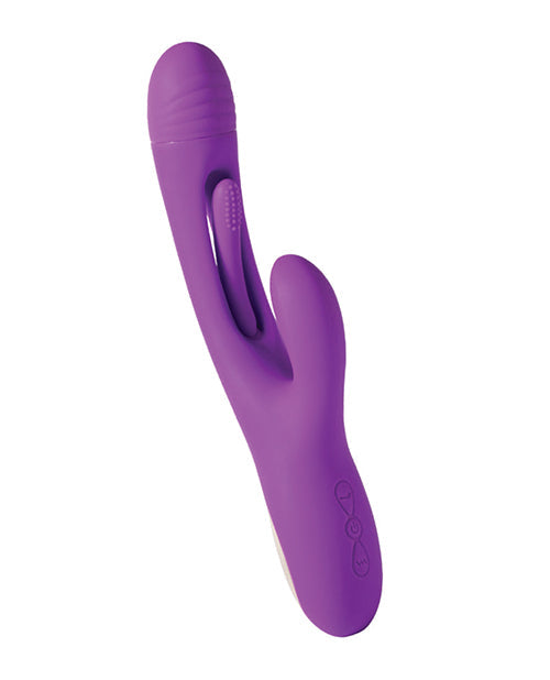 Vibromasseur Bora G-Spot | Vibromasseur Lapin Pulsant | Vibromasseur Clitoridien Violet | Meilleur Vibromasseur pour Femme