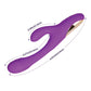 Vibromasseur Bora G-Spot | Vibromasseur Lapin Pulsant | Vibromasseur Clitoridien Violet | Meilleur Vibromasseur pour Femme