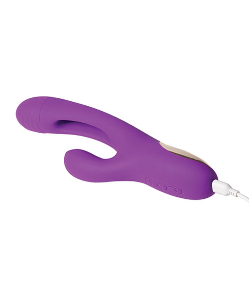 Vibromasseur Bora G-Spot | Vibromasseur Lapin Pulsant | Vibromasseur Clitoridien Violet | Meilleur Vibromasseur pour Femme