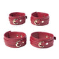 Kit de bondage Kinky Play Box Pasión Roja de 8 piezas - Rojo