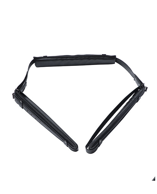 Kinky Play Box Écarteur Rembourré pour Sangle d'Aide à la Position - Noir
