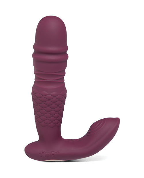 Vibreur Télécommandé Ryder pour Point G et Clitoris - Rouge Rosé