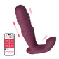 Vibreur Télécommandé Ryder pour Point G et Clitoris - Rouge Rosé