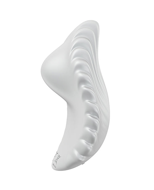 Vibromasseur culotte magnétique connecté Pearl - Blanc