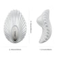Vibromasseur culotte magnétique connecté Pearl - Blanc