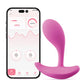 Vibreur portable connecté Oly pour clitoris et point G - Rose