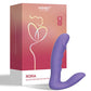 Vibreur RORA contrôlé par application | Vibreur G-spot rotatif | Vibreur clitoridien violet | Meilleur vibreur pour femme