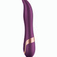 Vibrador para lamer oral tipo lengua giratoria - Morado