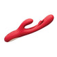 Vibromasseur point G Bora | Vibromasseur lapin vibrant | Vibromasseur clitoridien rouge | Meilleur vibromasseur pour femme