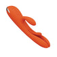 Vibreur Terri contrôlé par appli | Vibromasseur lapin Kinky Fingertapping | Vibreur Orange Phone