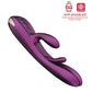 Vibromasseur télécommandé Terri | Vibromasseur lapin Kinky Finger Tapping | Vibromasseur téléphone violet