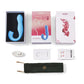 Juguete sexual vibrador Joi | Vibrador de punto G azul | Vibrador con lengua para el clítoris | El mejor vibrador para mujeres