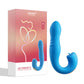 Juguete sexual vibrador Joi | Vibrador de punto G azul | Vibrador con lengua para el clítoris | El mejor vibrador para mujeres