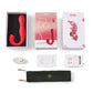 Joi Thrusting Vibrator 2 | Vibrador de punto G rojo | Vibrador de clítoris con 9 lenguas | Mejor vibrador para mujeres