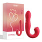 Joi Thrusting Vibrator 2 | Vibrador de punto G rojo | Vibrador de clítoris con 9 lenguas | Mejor vibrador para mujeres