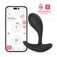 Vibrador ponible Oly 2 con detección de presión y control por aplicación para clítoris y punto G - Negro