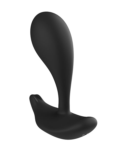 Vibrador ponible Oly 2 con detección de presión y control por aplicación para clítoris y punto G - Negro