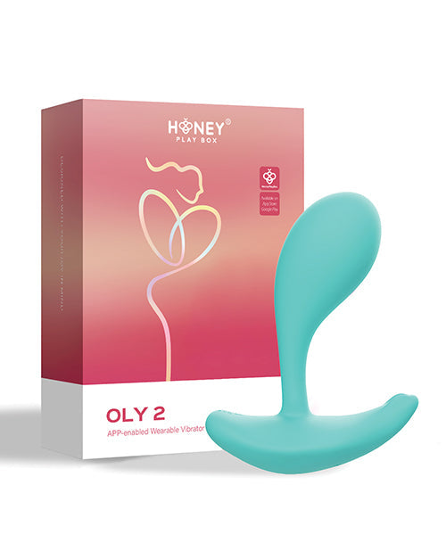 Oly 2 Vibrador wearable con aplicación y sensor de presión para clítoris y punto G - Azul
