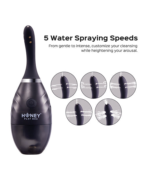 Sistema de ducha anal Bulby Auto Spray - Negro